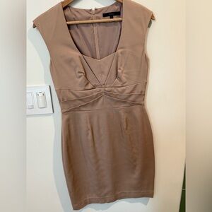 Guess Women's Backless Tan Dress